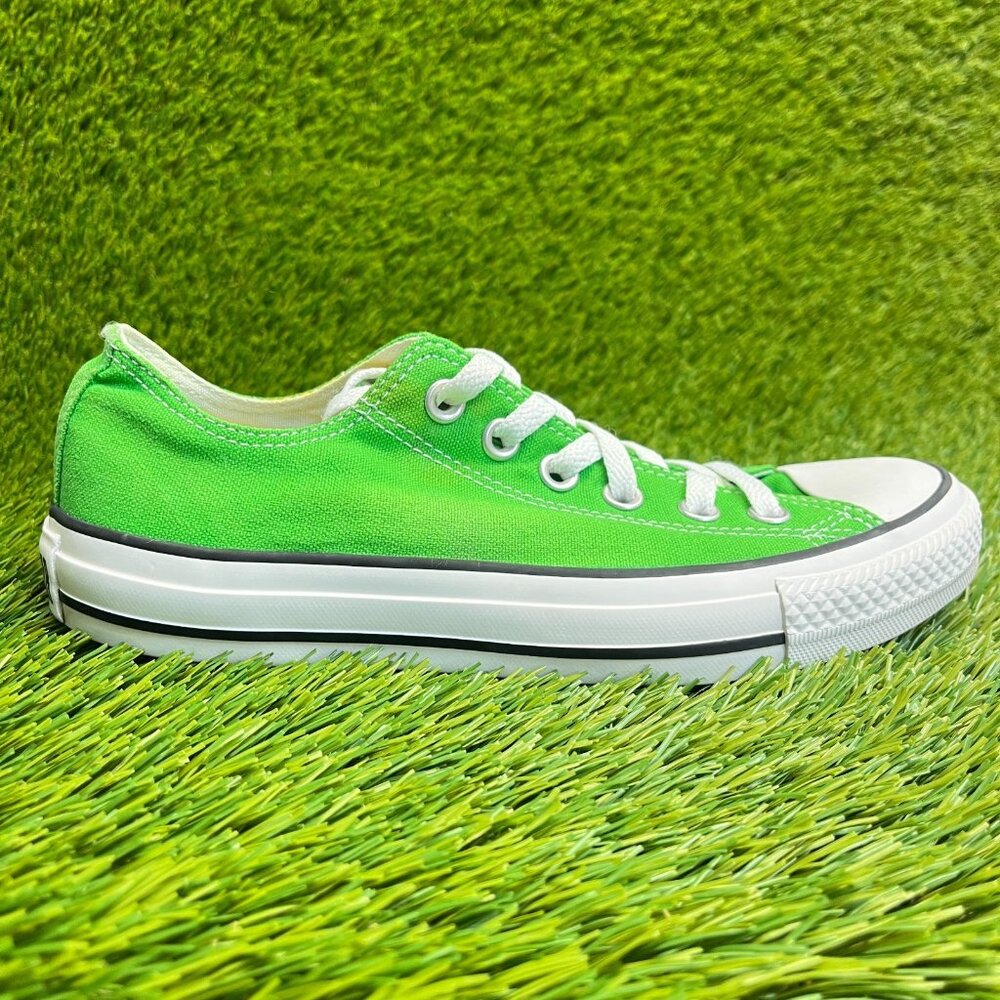 Converse Chuck Taylor All Star Womens Size 7 Green White Walking Shoes Sneakers